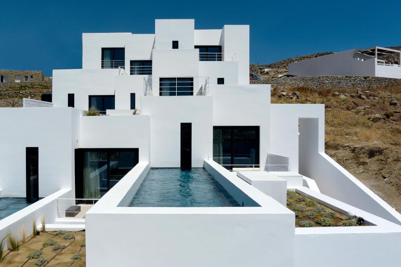 Cubic Mykonos Seafront Design Suites 奥诺斯 外观 照片